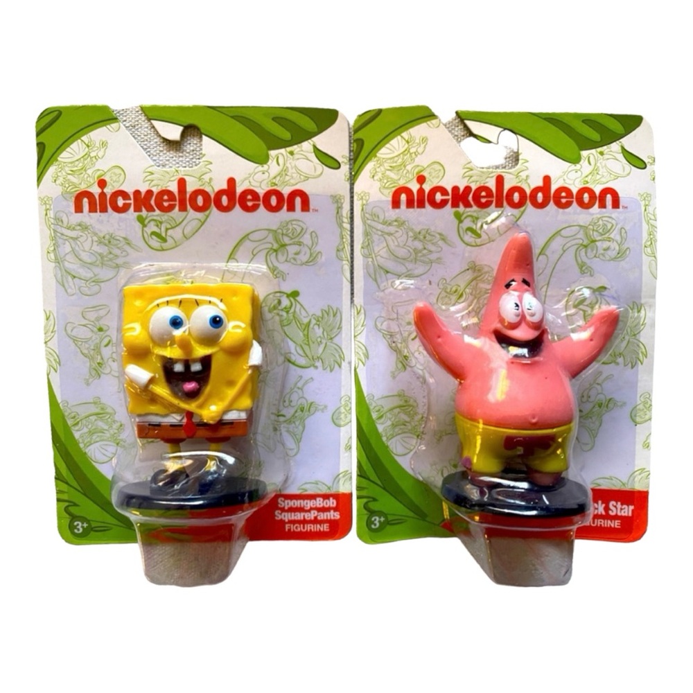 Nickelodeon Sponge Bob‎ Square Pants & Patrick Star Collectable Figurines